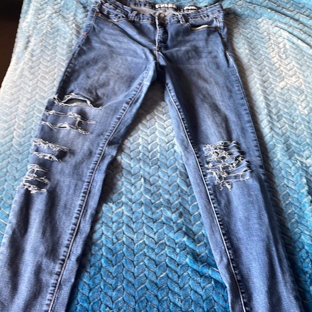 Distressed Jeans